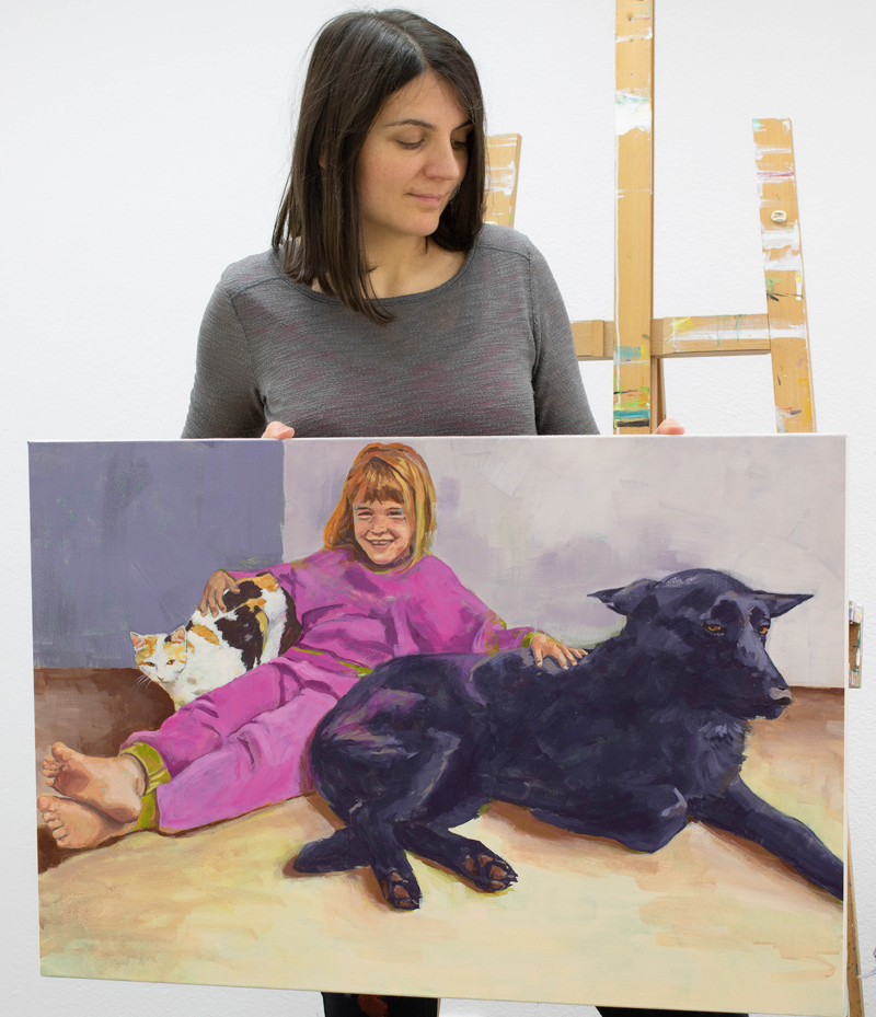 Tamara-Tavella-Art-Kunst-Kinder-Tiere-Kinderportrait-Tierportrait