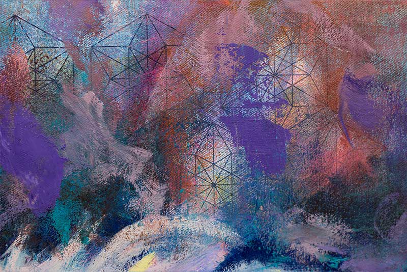 Detail Kunstwerk Vector Equilibrium