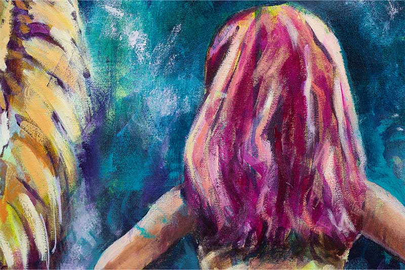 "Here I Am" Detail