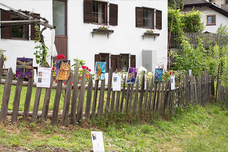 Kulturmeile Gufidaun - Tamara Tavella - Kunstwerke - Bilder - Krafttiere