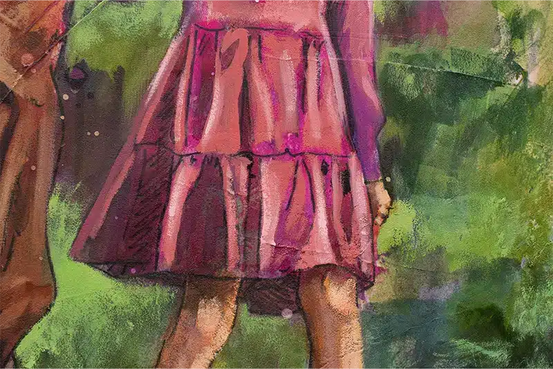 Detail Kunstwerk - Silent Power
