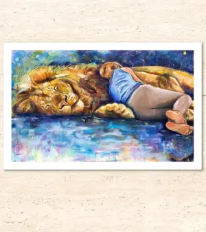 Kunstdruck - Cosmic Hold