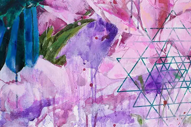 Kunstwerk - Detail - Sri Yantra