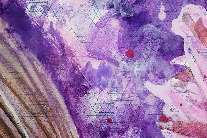 Kunstwerk - Detail - Sri Yantra