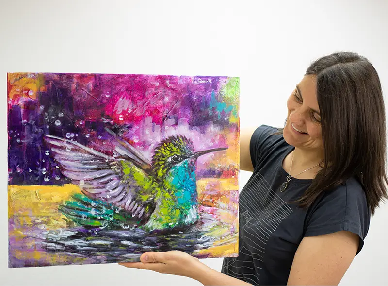 Krafttier Kolibri - Bild