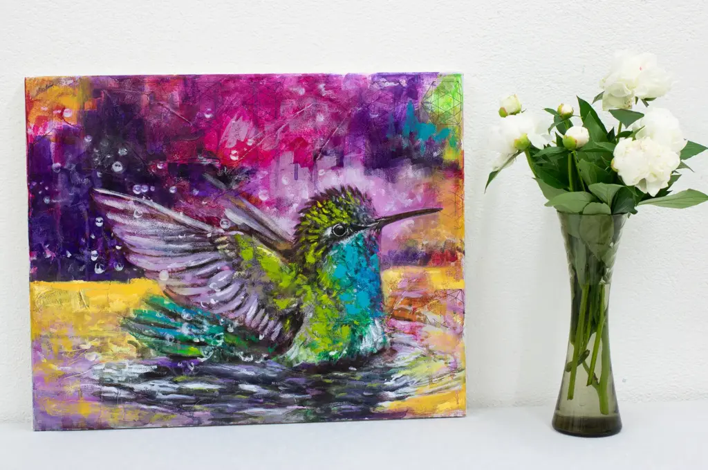 Krafttier Kolibri - Kunstwerk