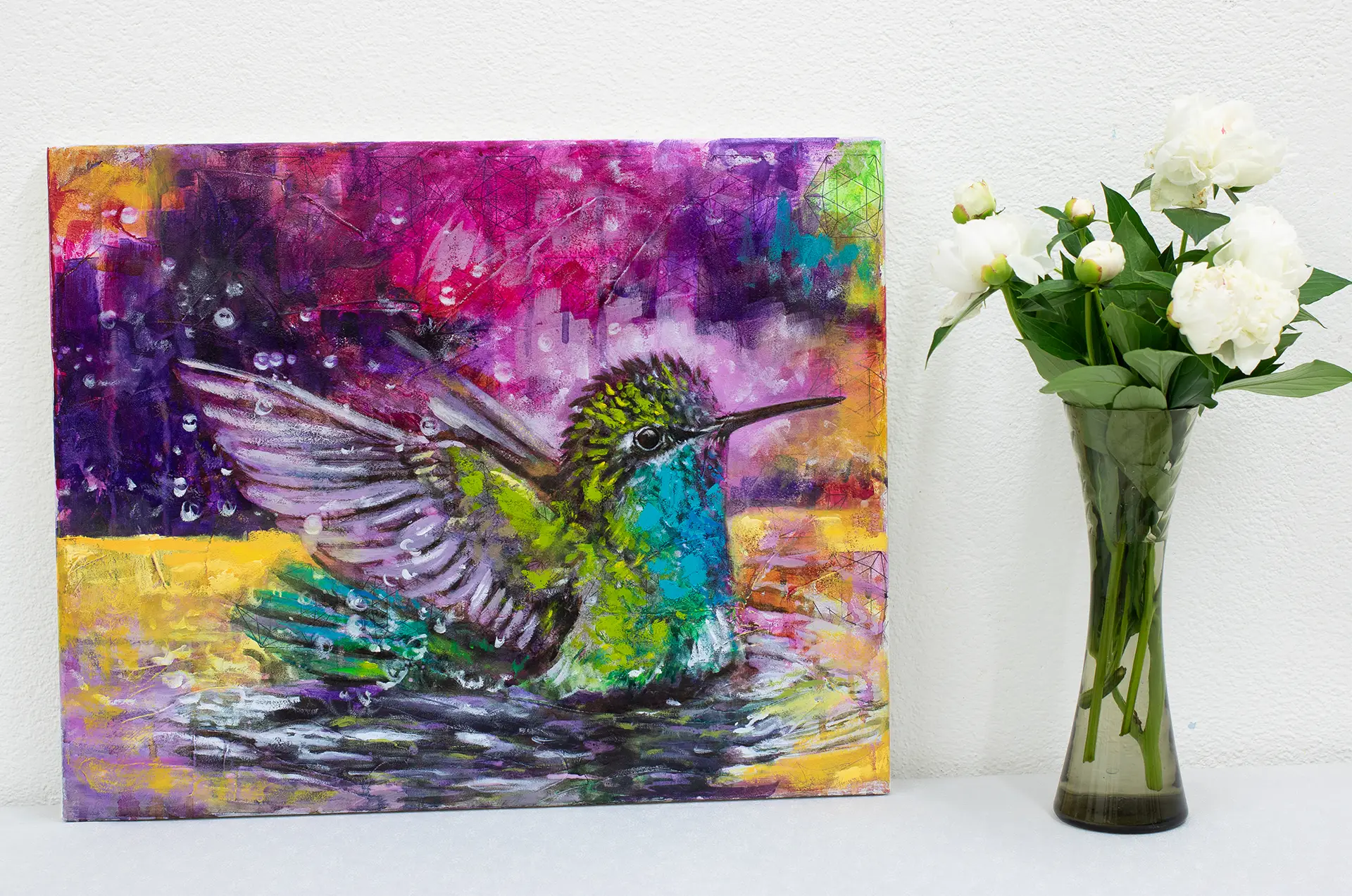 Krafttier Kolibri - Kunstwerk