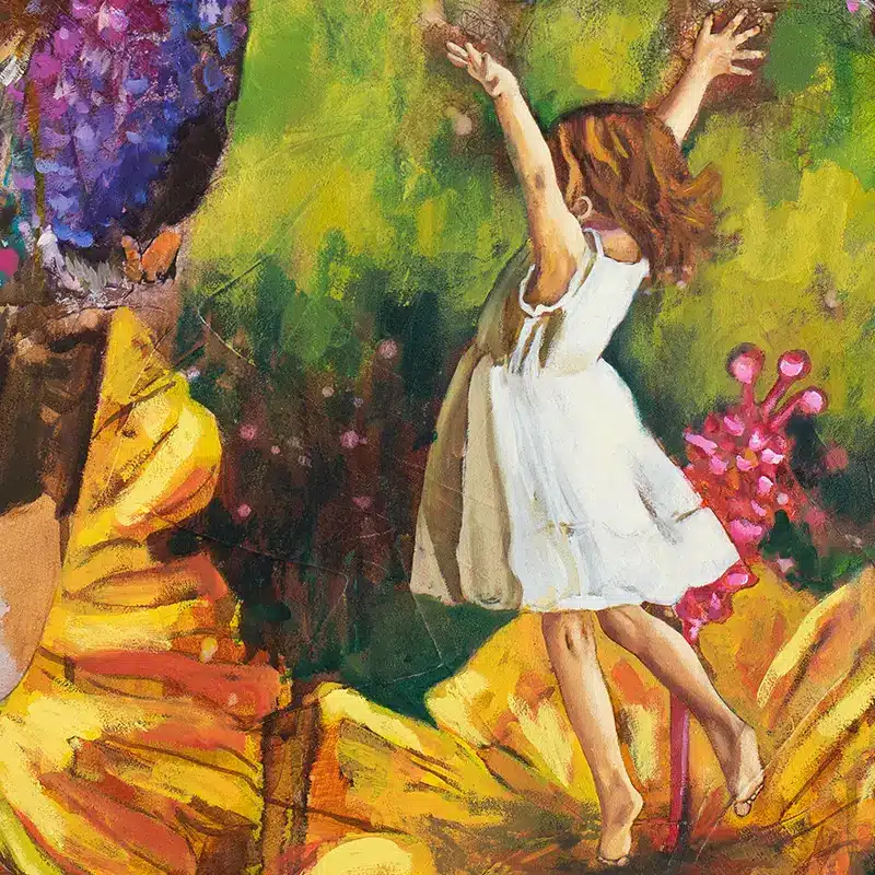 Krafttier Kolibri - Kunstdruck - Fine Art Print - So Alive - Detail