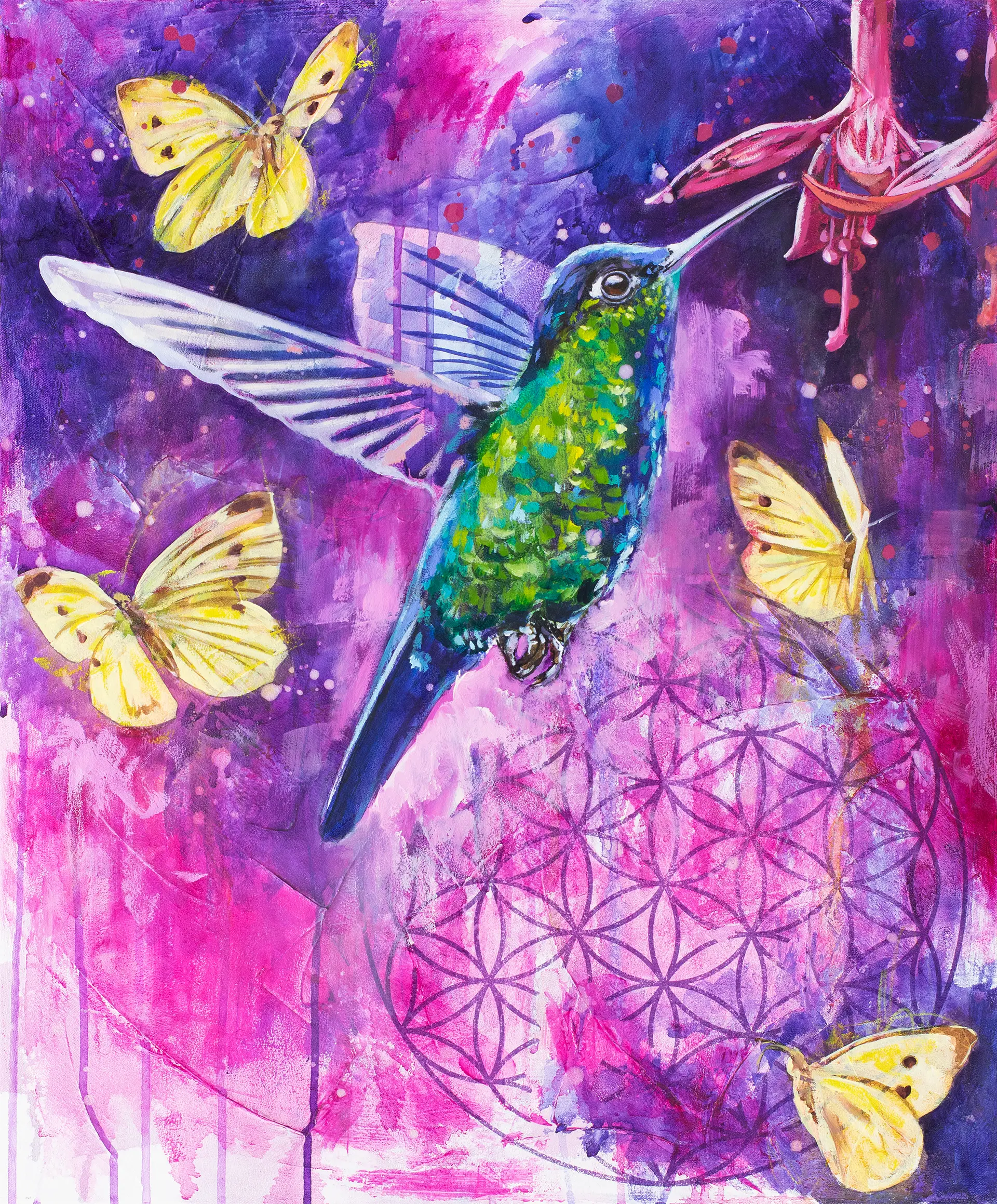 Bild Krafttier Kolibri "Magical Sparkle"