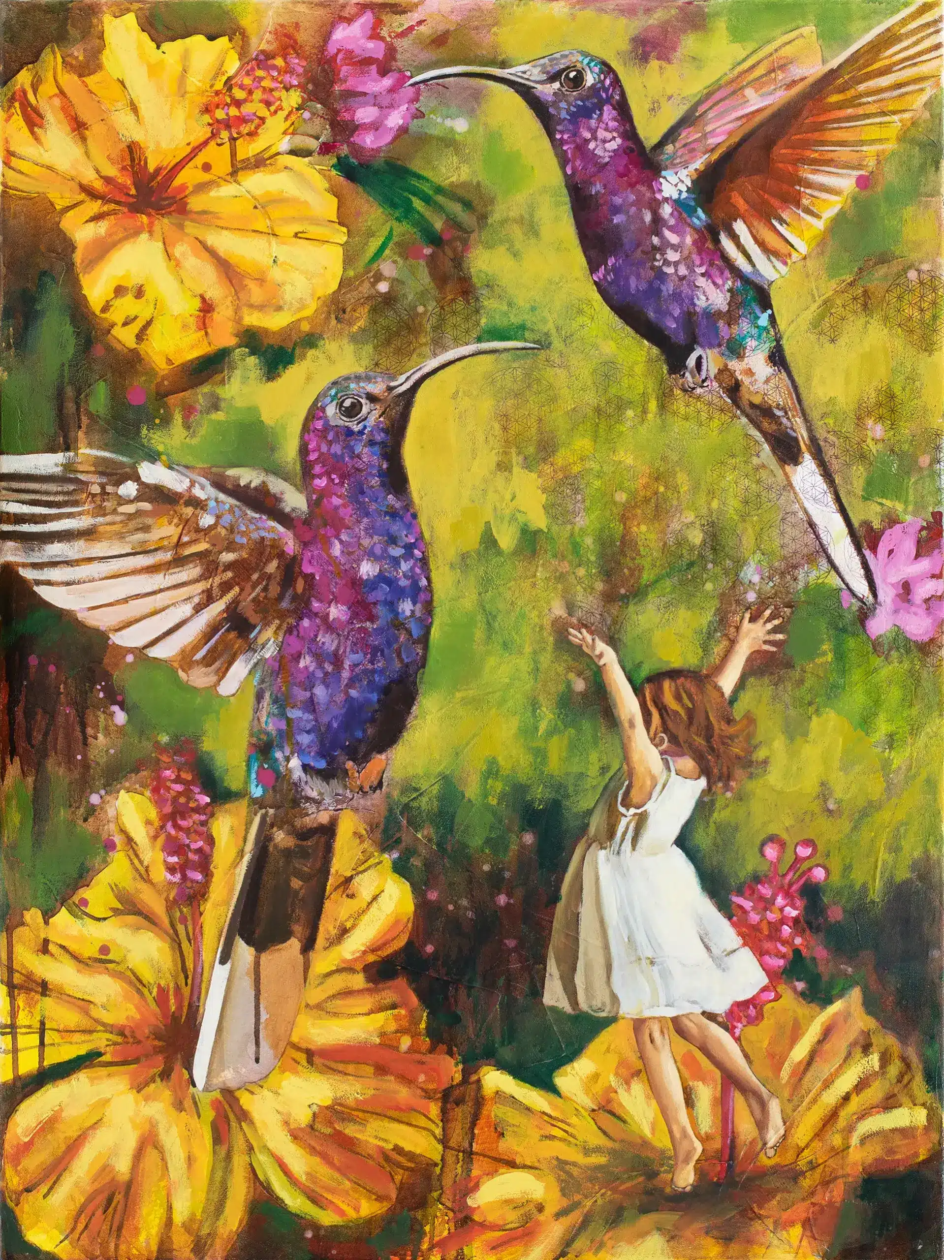 Krafttier Kolibri - Kunstwerk